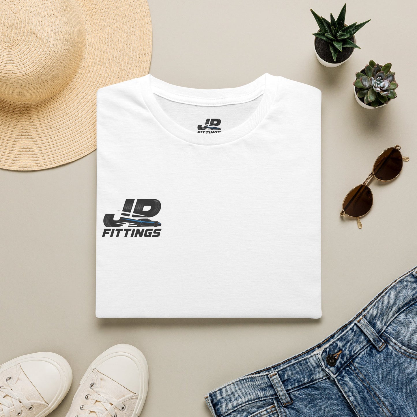 JP Fittings Logo T-Shirt — Branded Casual Tee