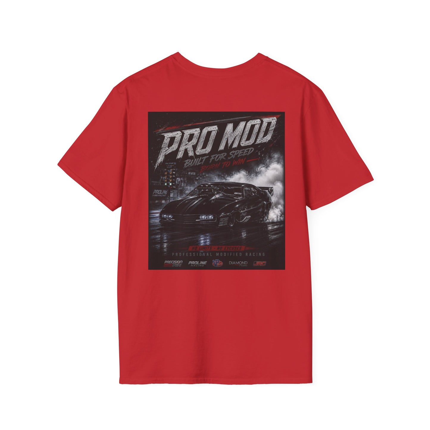 JP Fittings Pro Mod Drag Racing T-Shirt — Automotive Racing Team Tee