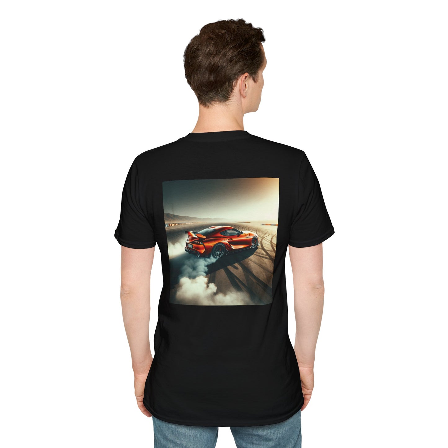 Supra Drift T-Shirt — Retro Car Drift Graphic Tee