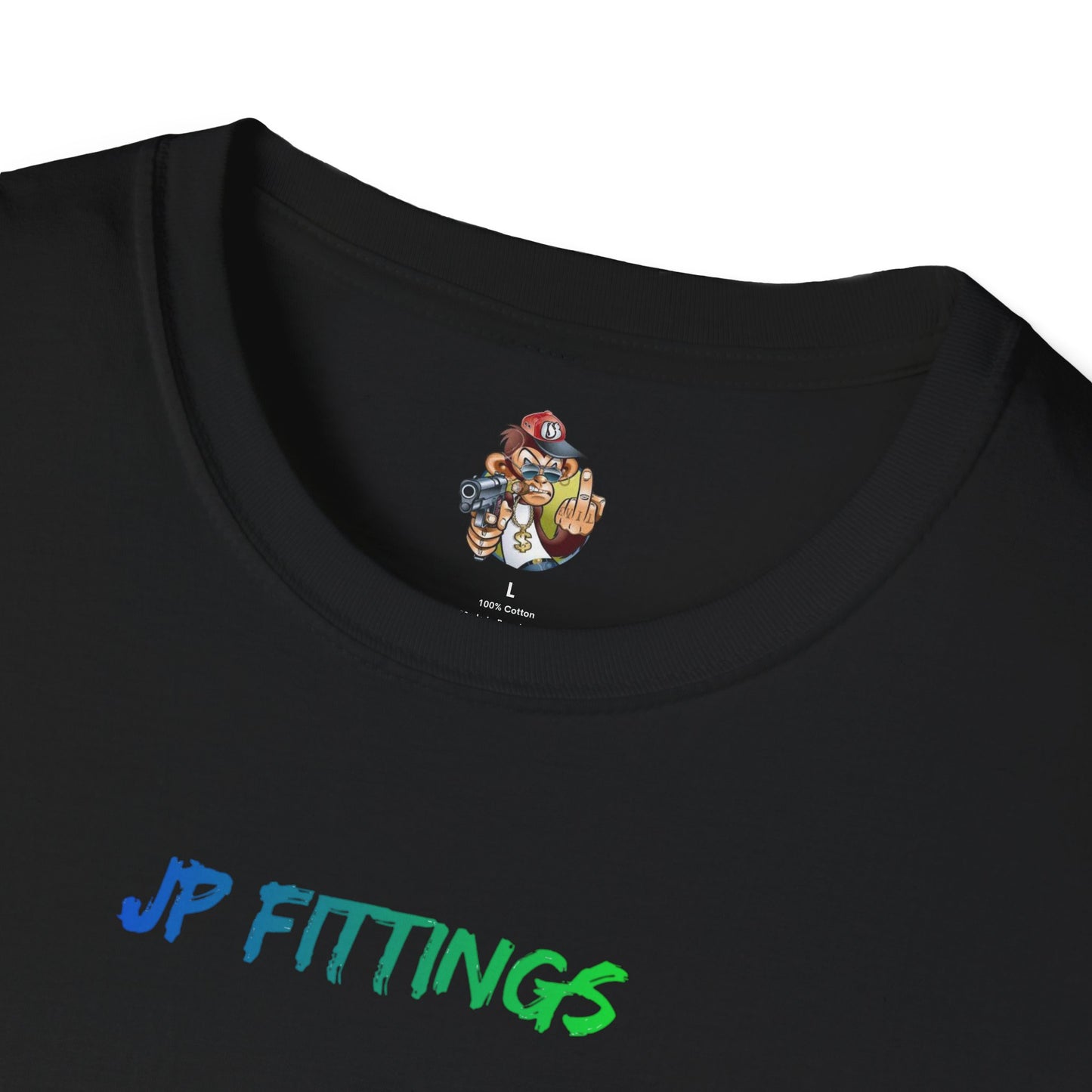 Drag Motorcycle T-Shirt with JP Fittings Logo