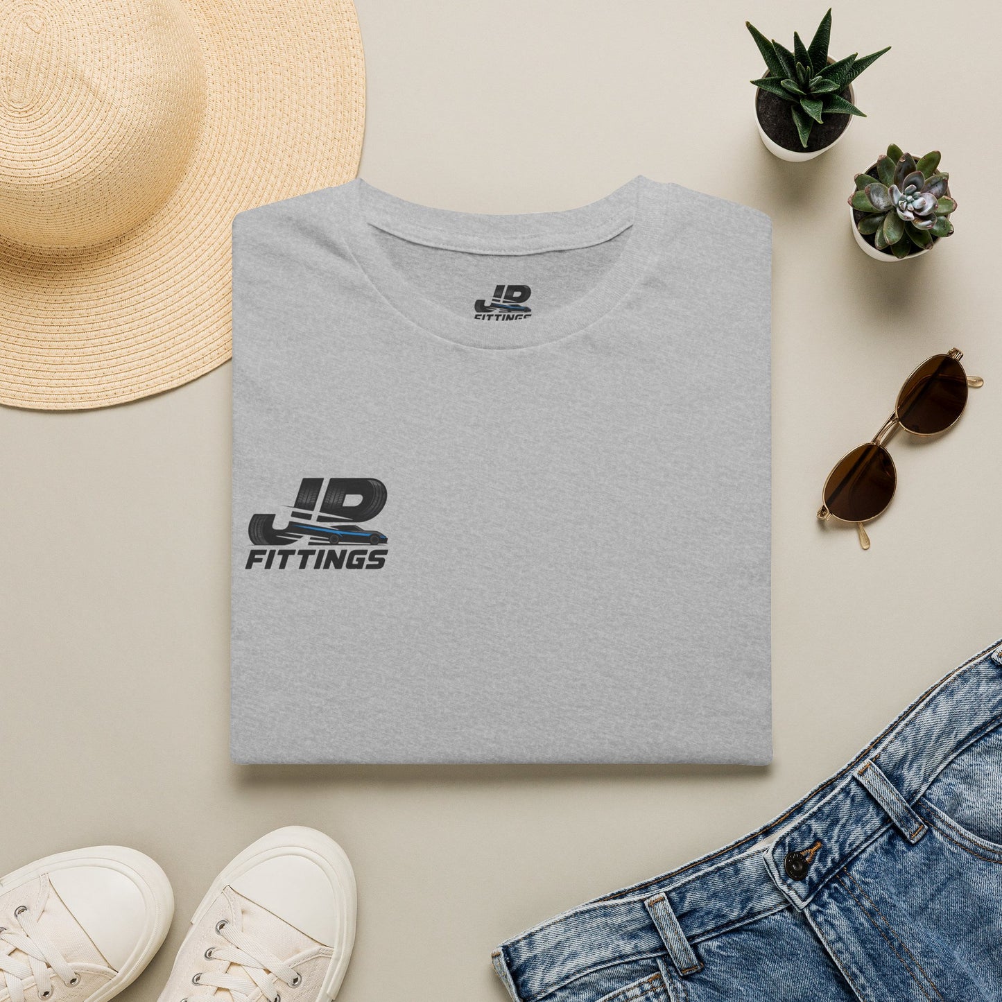 JP Fittings Logo T-Shirt — Branded Casual Tee