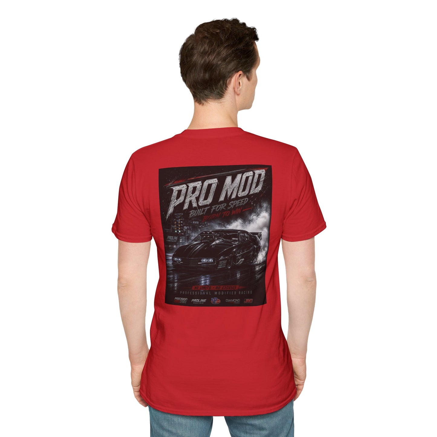 JP Fittings Pro Mod Drag Racing T-Shirt — Automotive Racing Team Tee