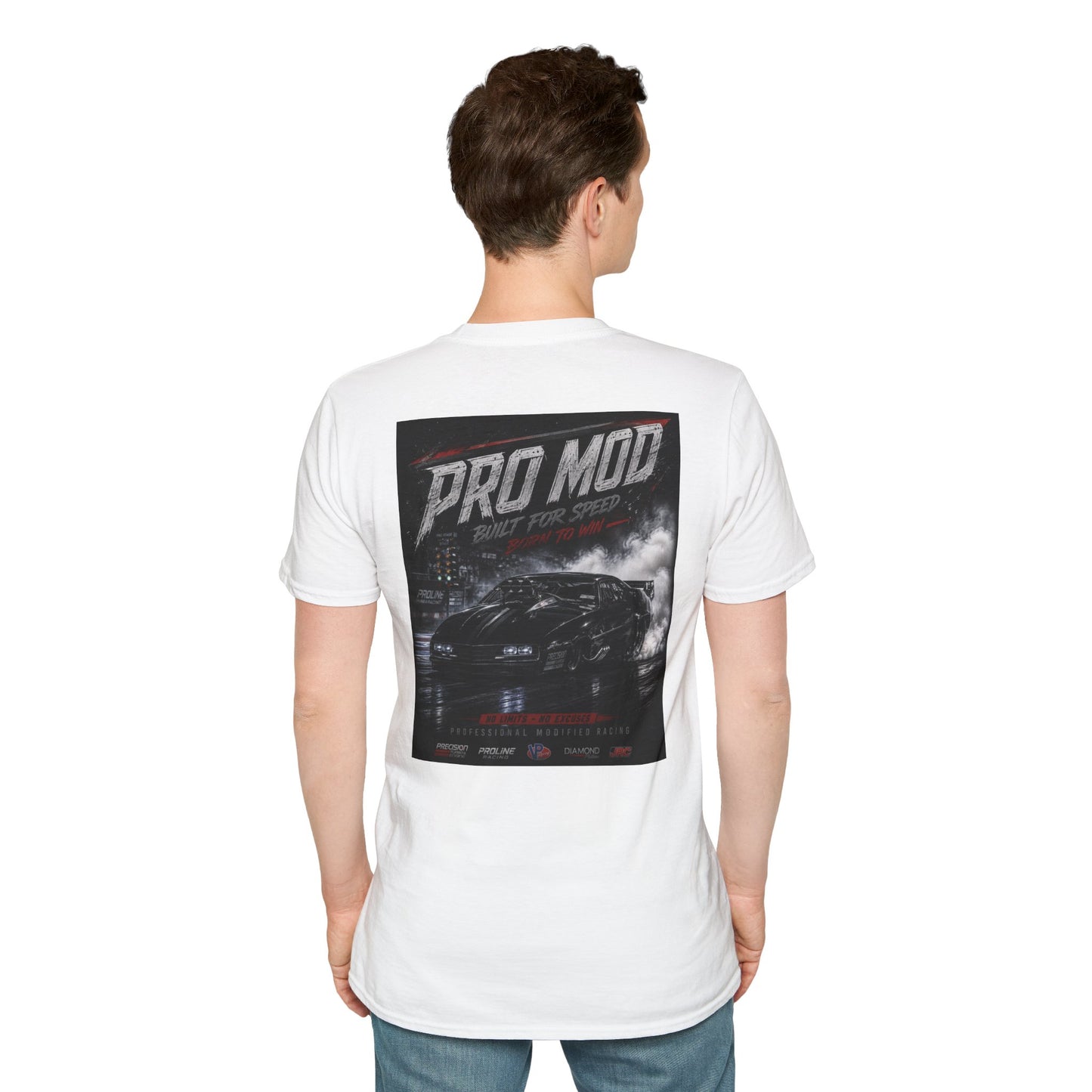 JP Fittings Pro Mod Drag Racing T-Shirt — Automotive Racing Team Tee