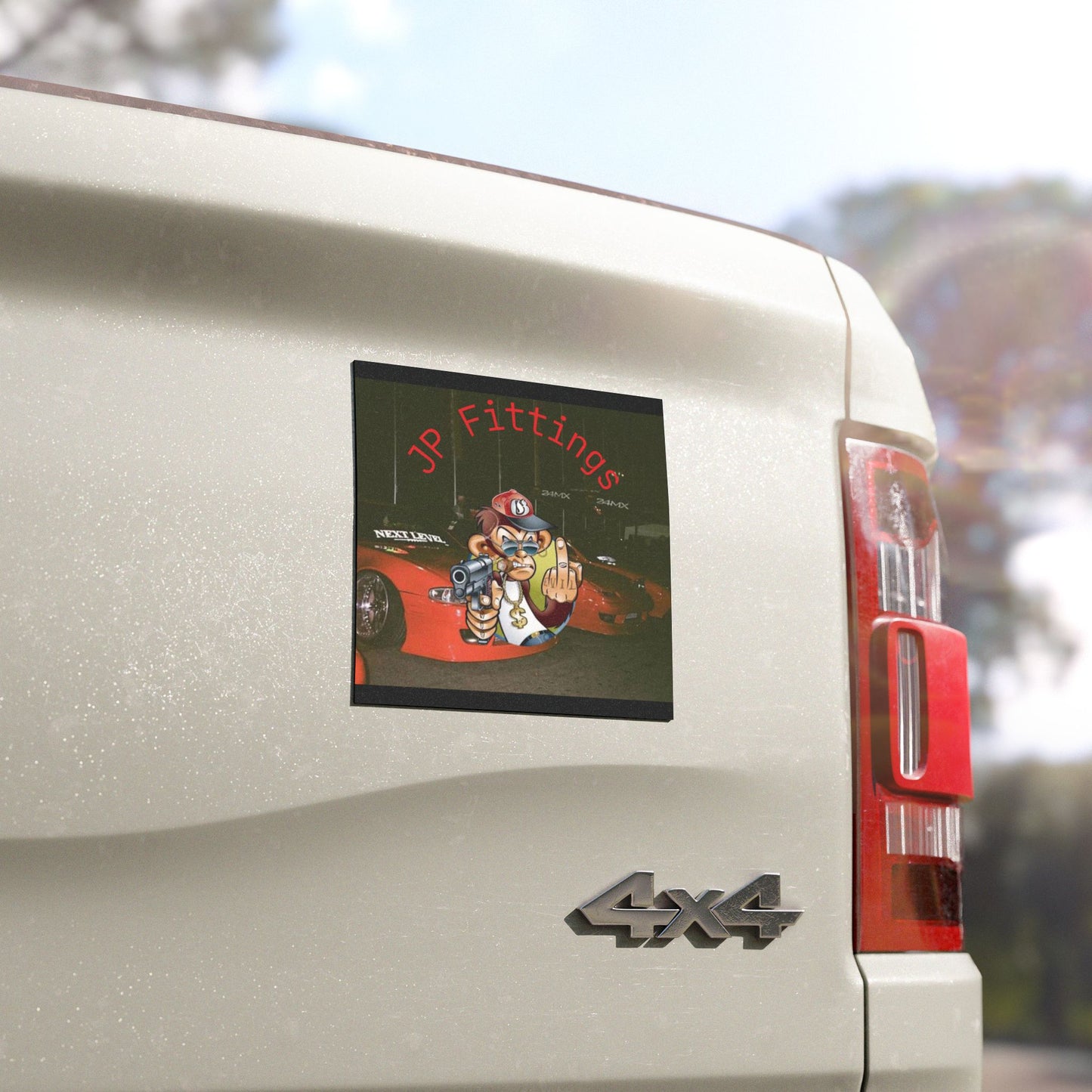 Street Style Car Magnets - Cool Automotive Decor, Perfect for Car Enthusiasts, Gifts for Birthdays, Custom Car Art, Vehicle Accessories