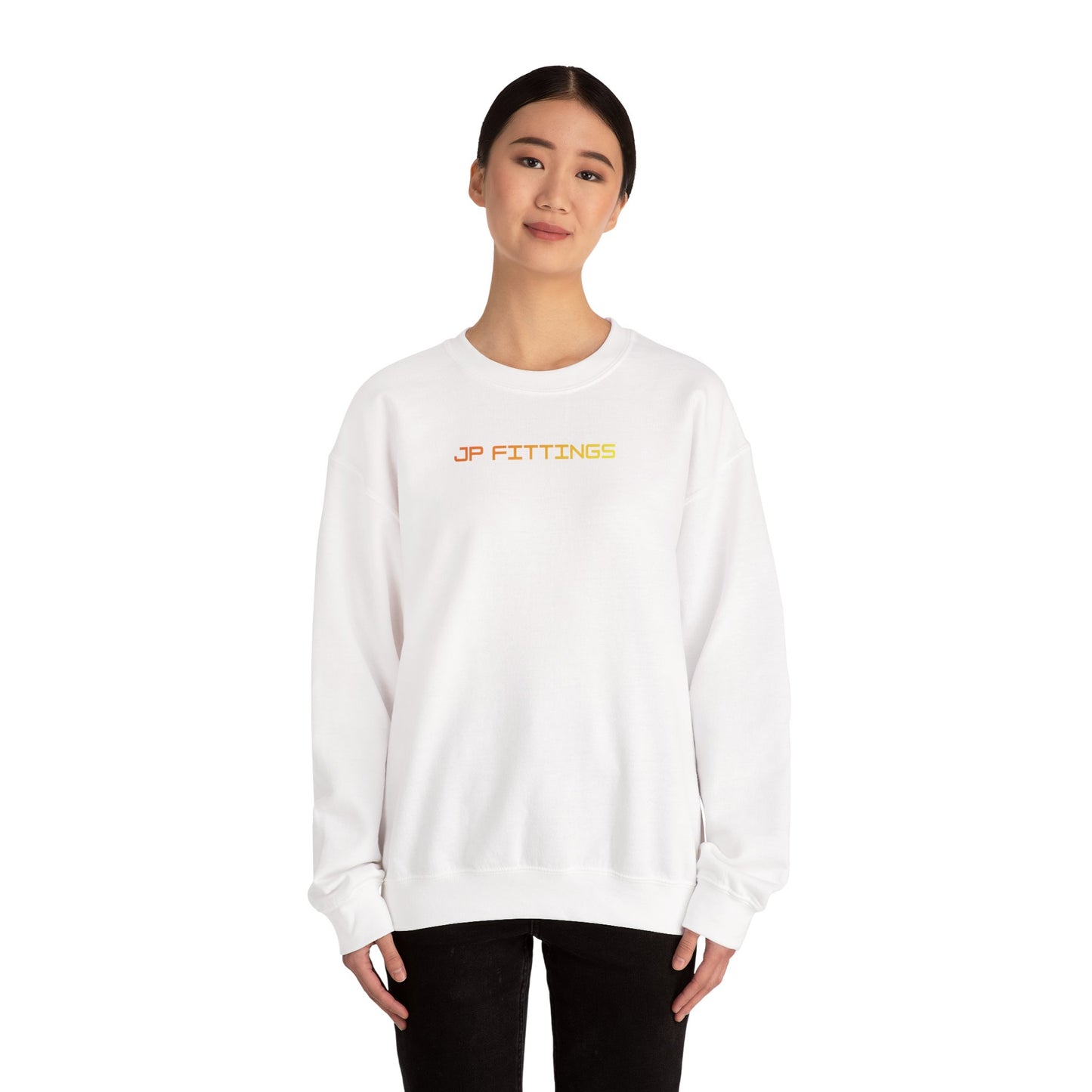 Racing Flames Crewneck Sweatshirt — JP Fittings Graphic