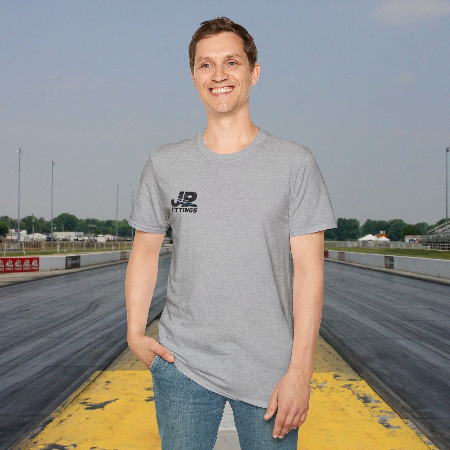 JP Fittings Logo T-Shirt — Branded Casual Tee
