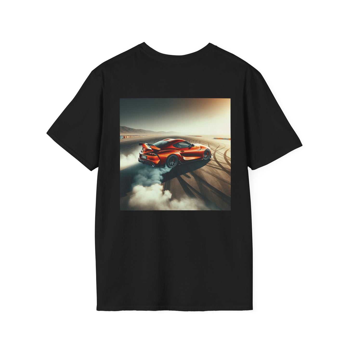 Supra Drift T-Shirt — Retro Car Drift Graphic Tee