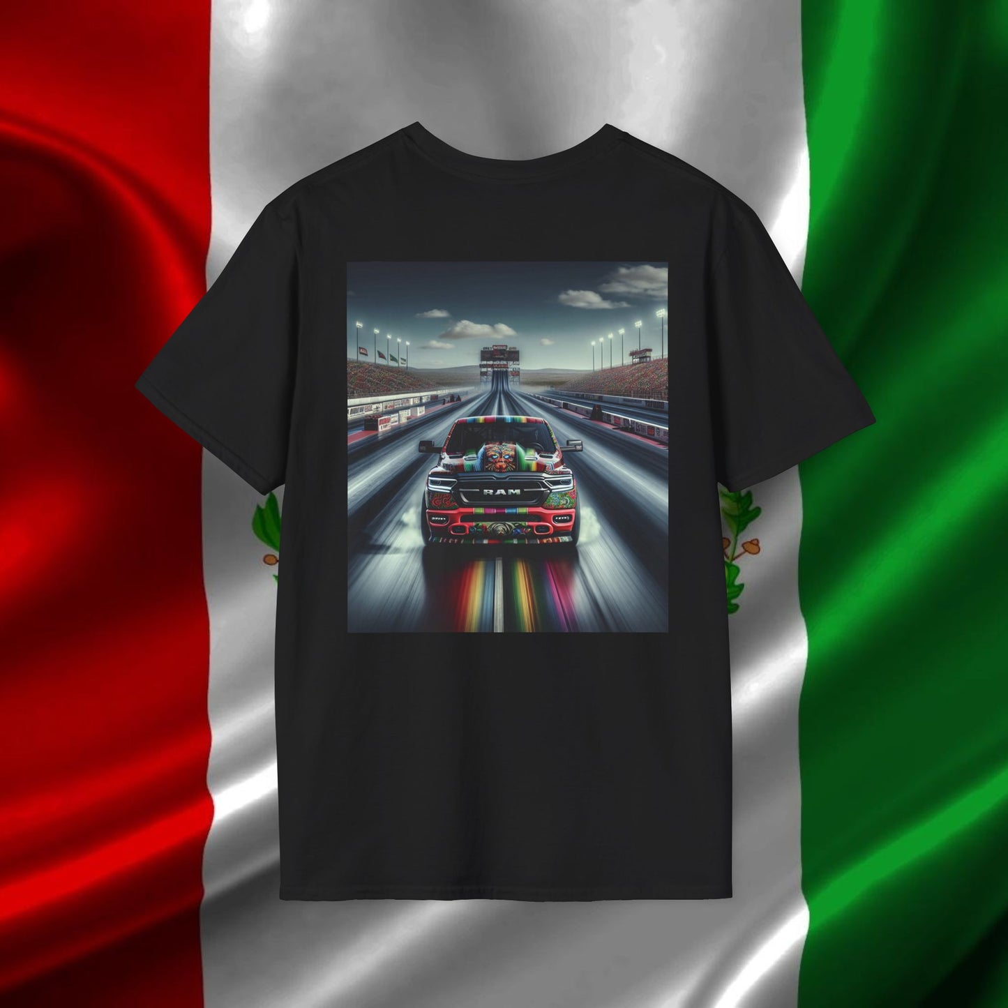 Mexico Drag Racing Trucks T-Shirt