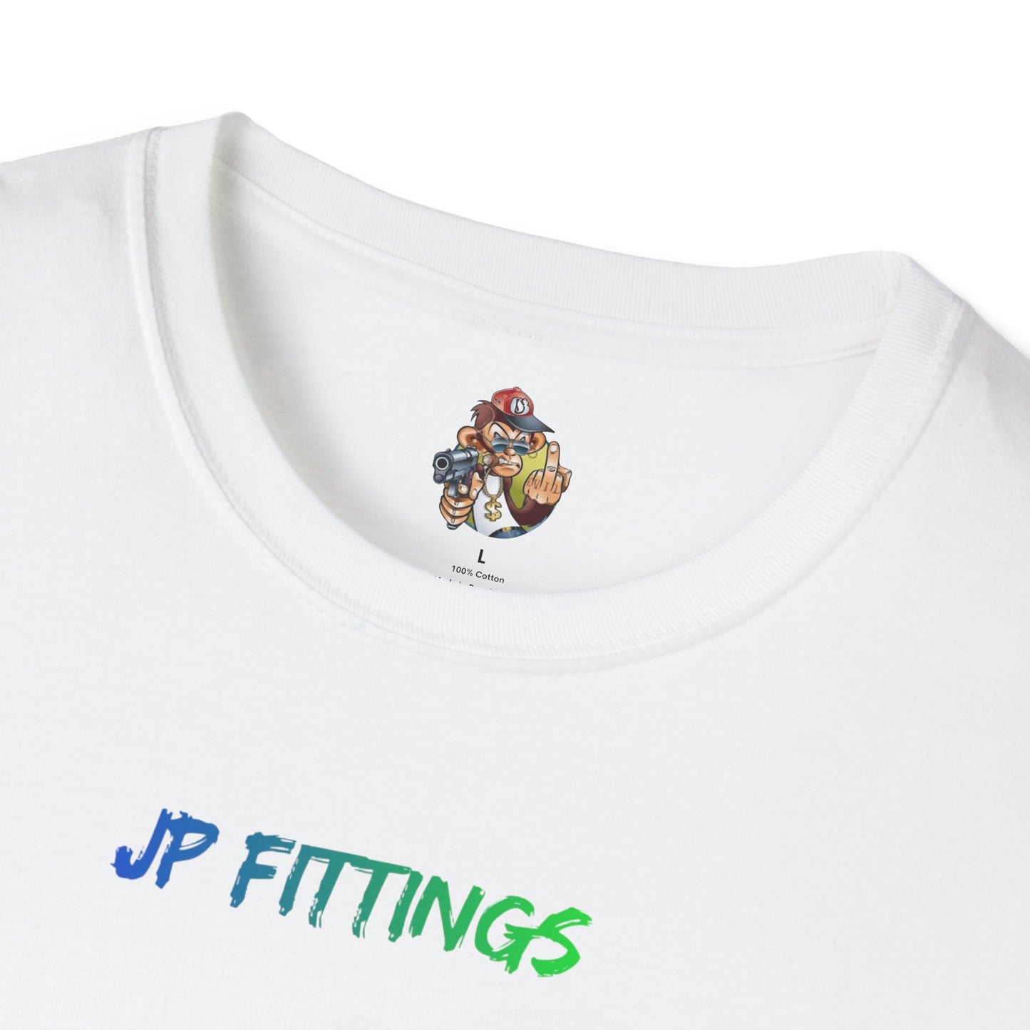 Drag Motorcycle T-Shirt with JP Fittings Logo