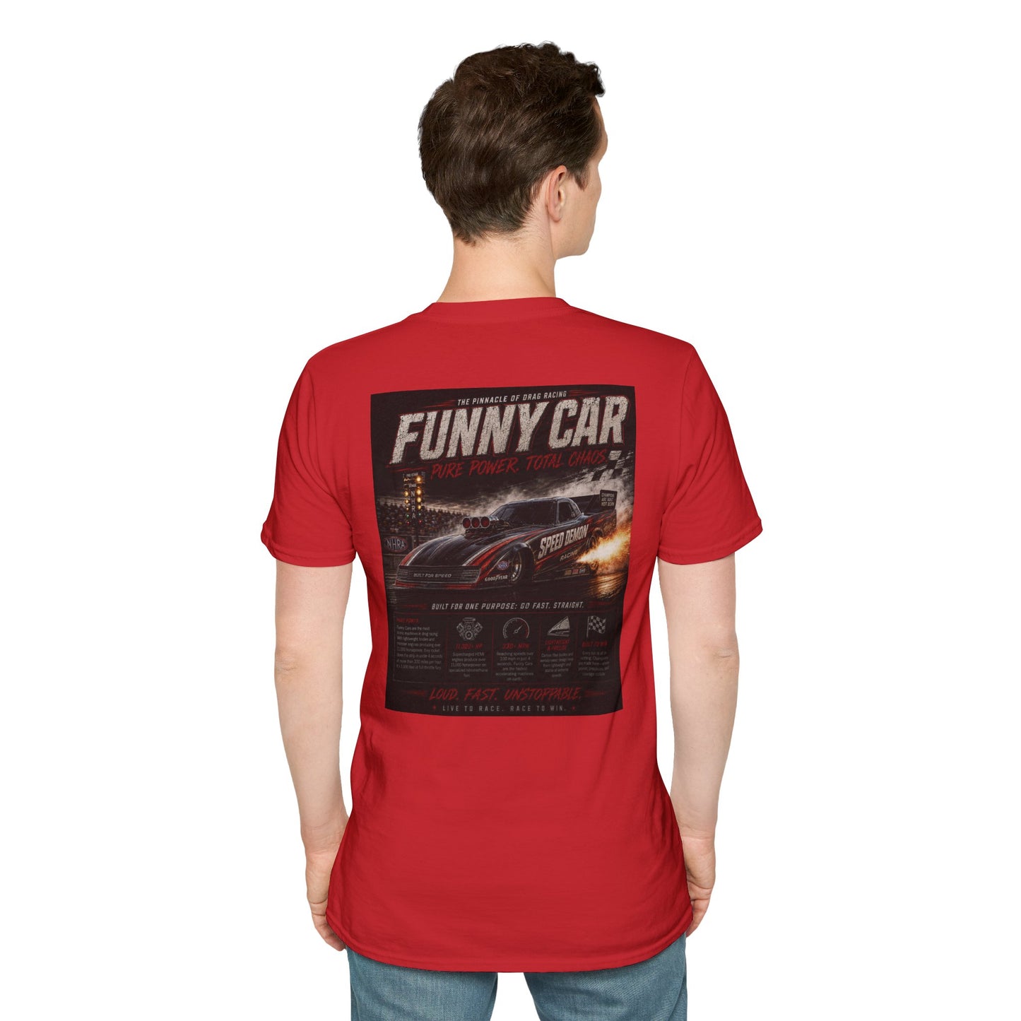 JP Fittings Drag Racing T-Shirt — Funny Car Racing Tee