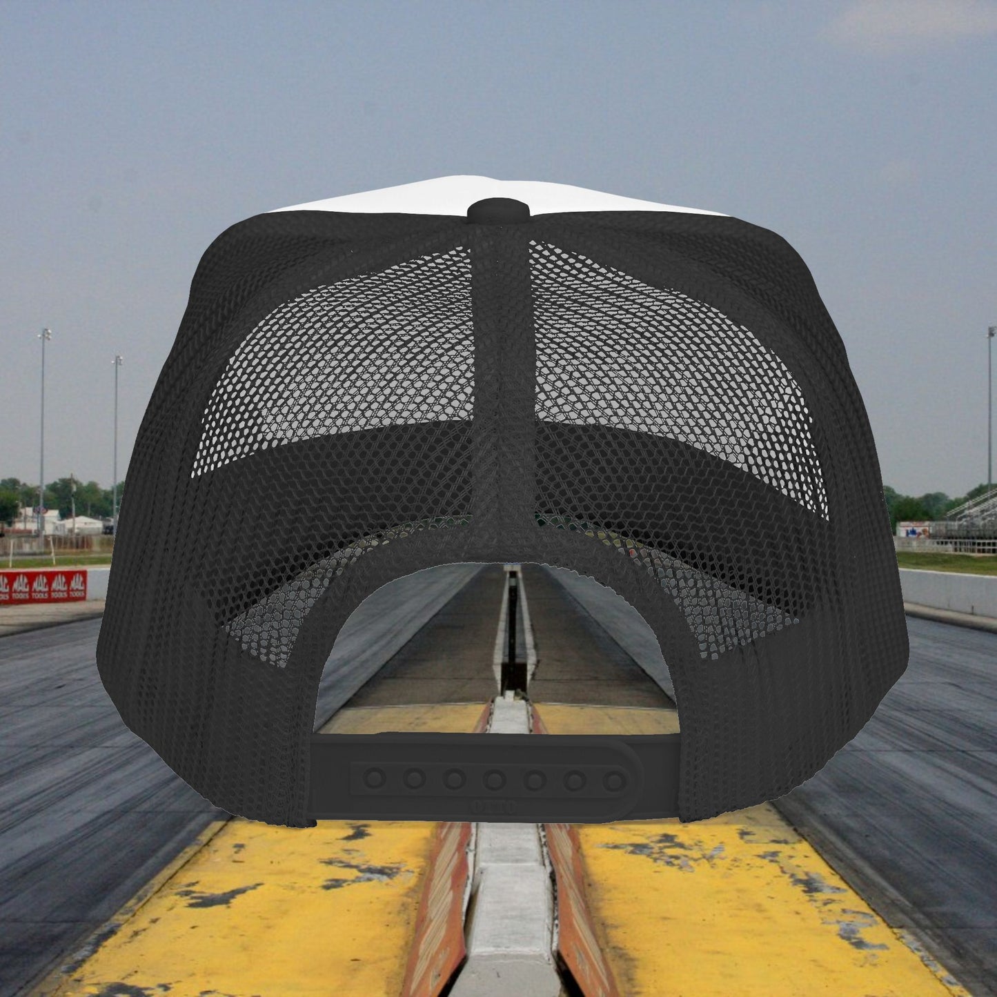 JP Fittings Trucker Cap — Vintage Drag Racing Logo (Est. 2025)