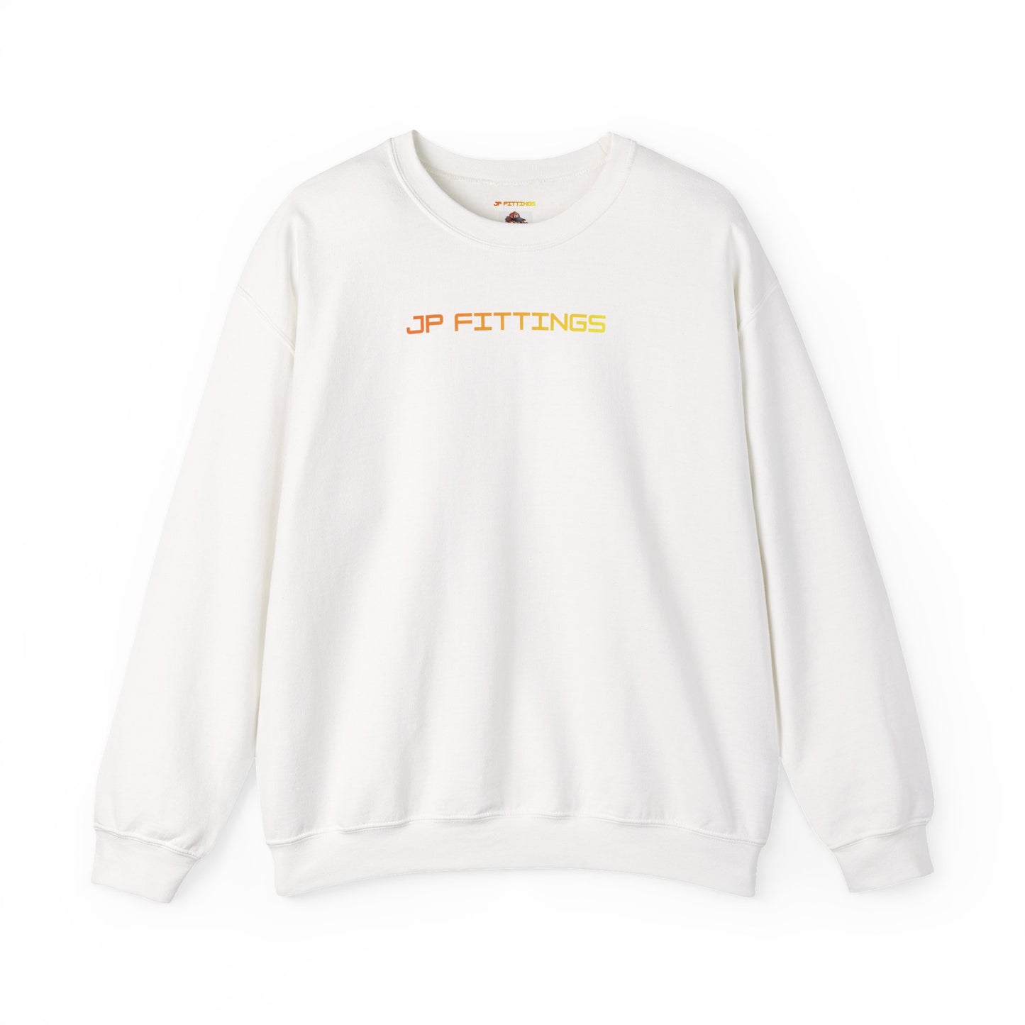 Racing Flames Crewneck Sweatshirt — JP Fittings Graphic