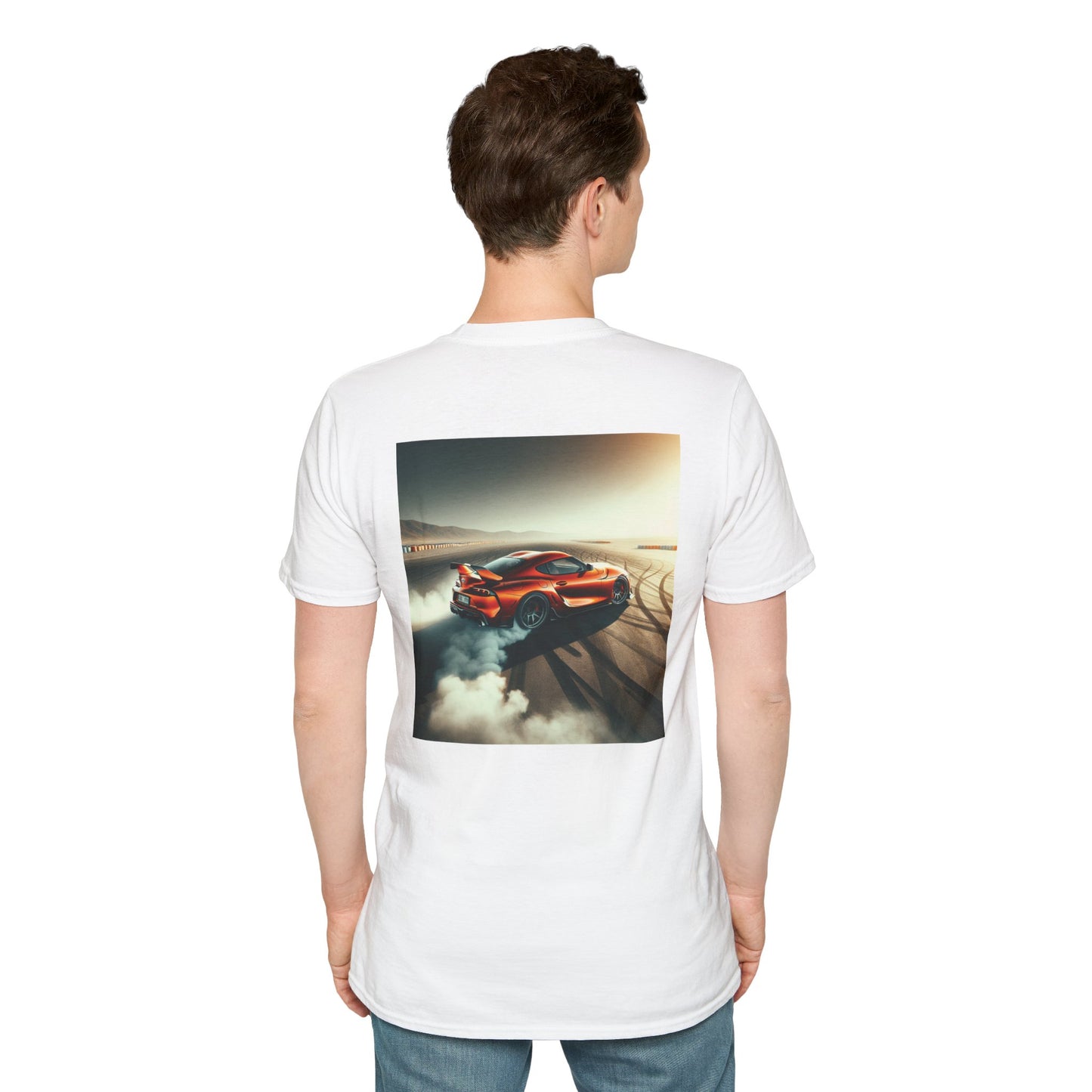 Supra Drift T-Shirt — Retro Car Drift Graphic Tee