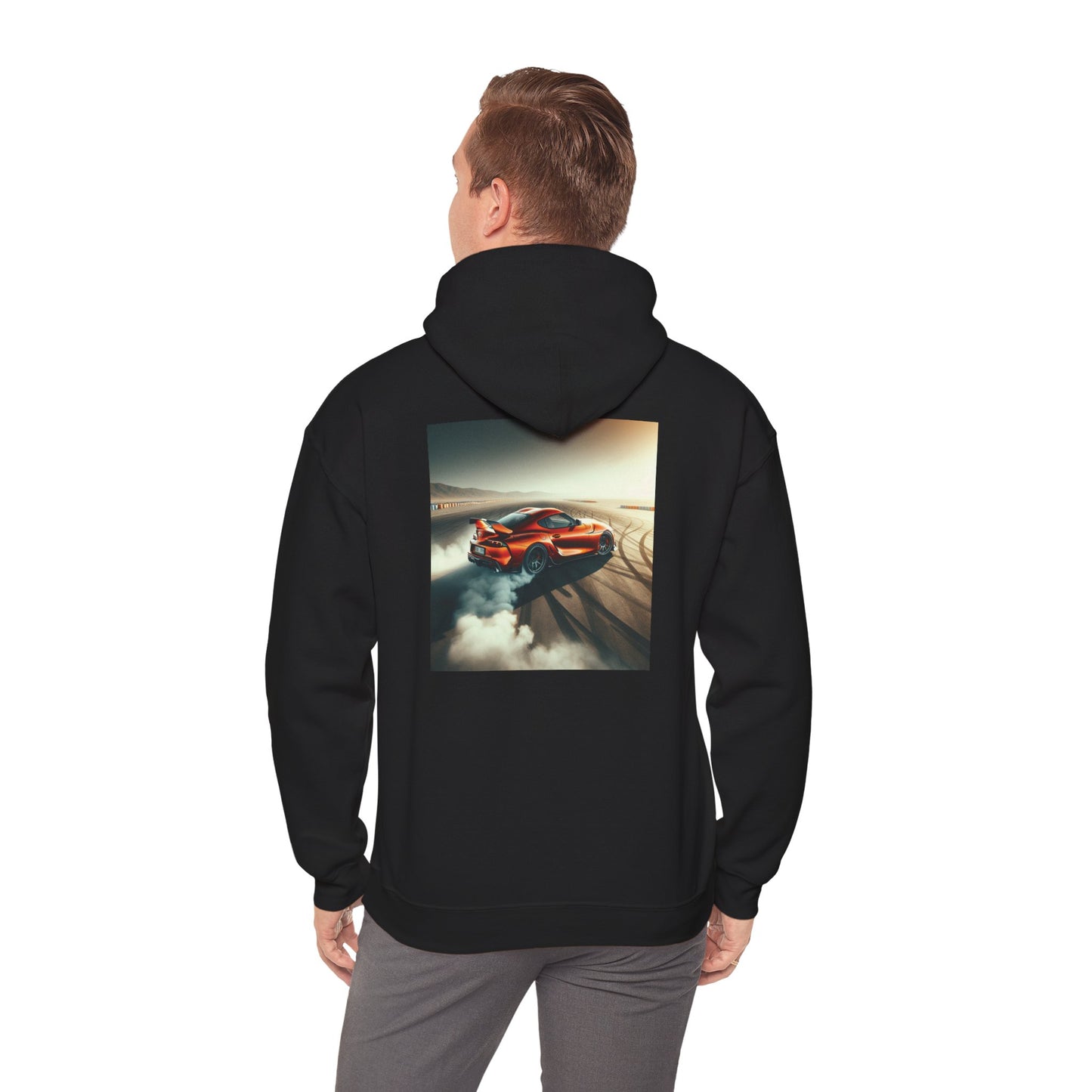 Supra Drift Graphic Hoodie — Racing-Inspired Streetwear Sweatshirt